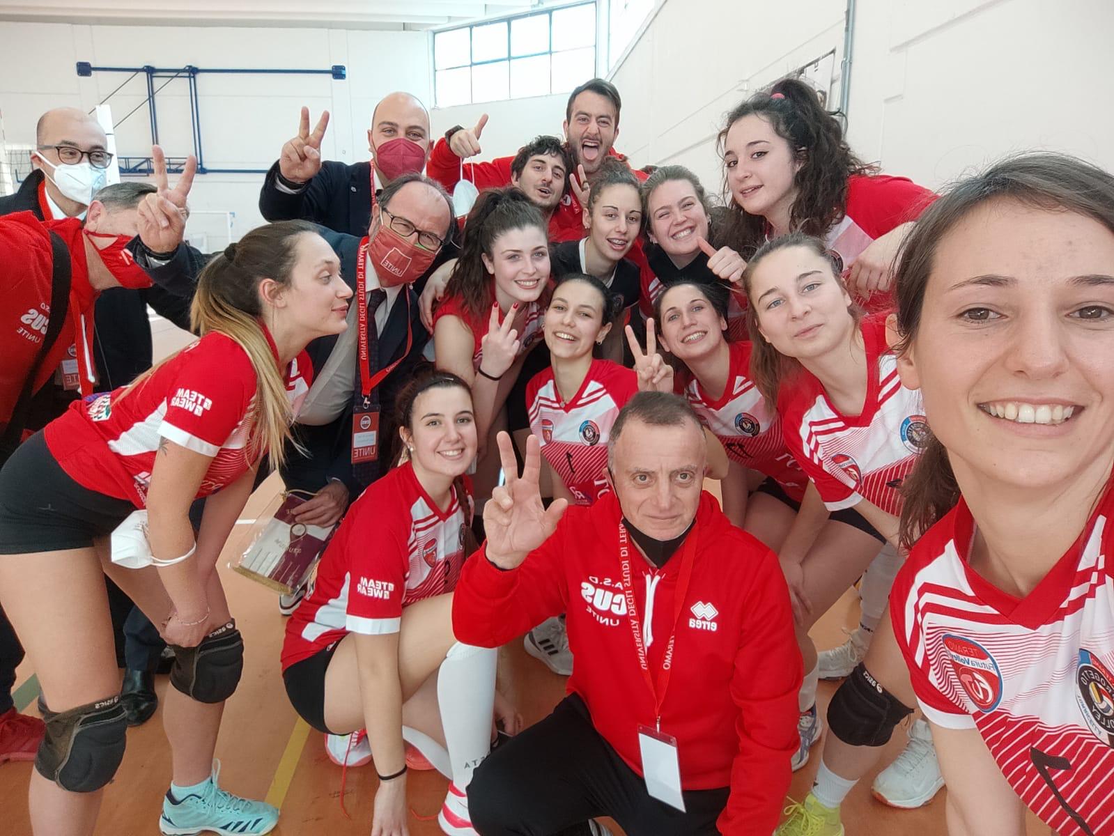 Il CUS Teramo sbanca Macerata, le biancorosse passano 3 0