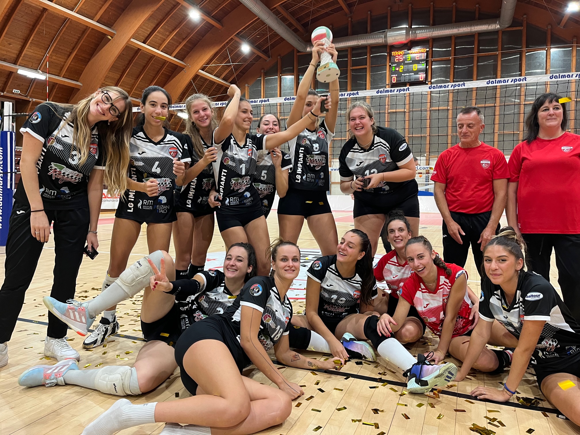 La LG UmbyRacing Futura Volley vincitrice del Memorial Mazzagatti