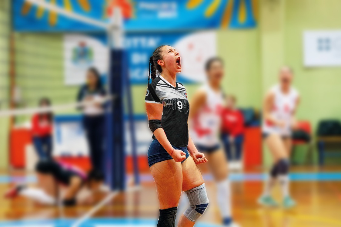 La schiacciatrice Aurora Patriarca