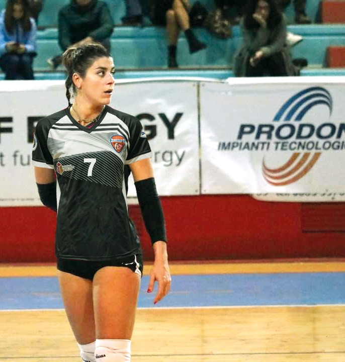 La schiacciatrice Silvia Costantini