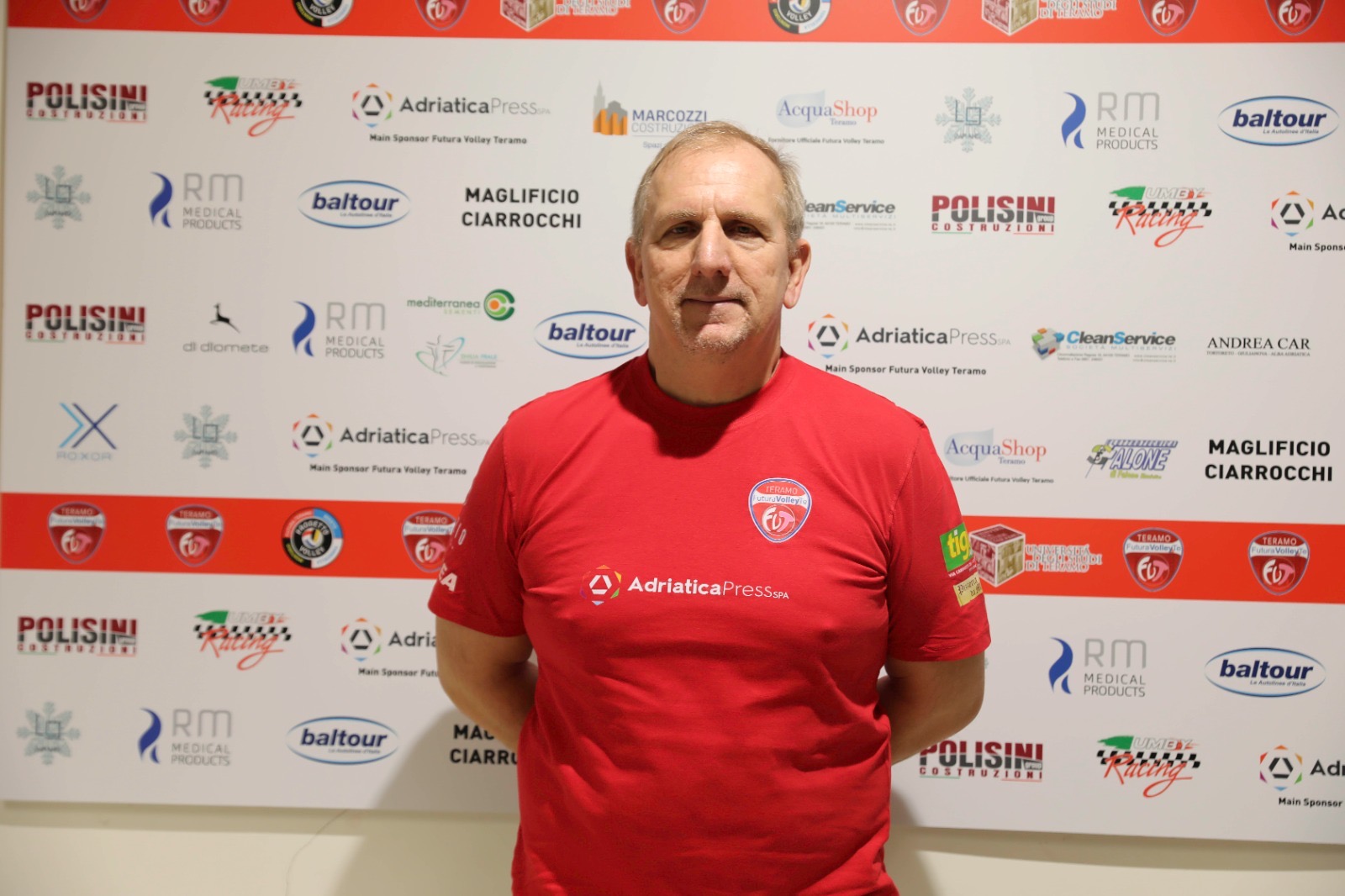 Il nuovo Coach Biancorosso Paolo Collavini