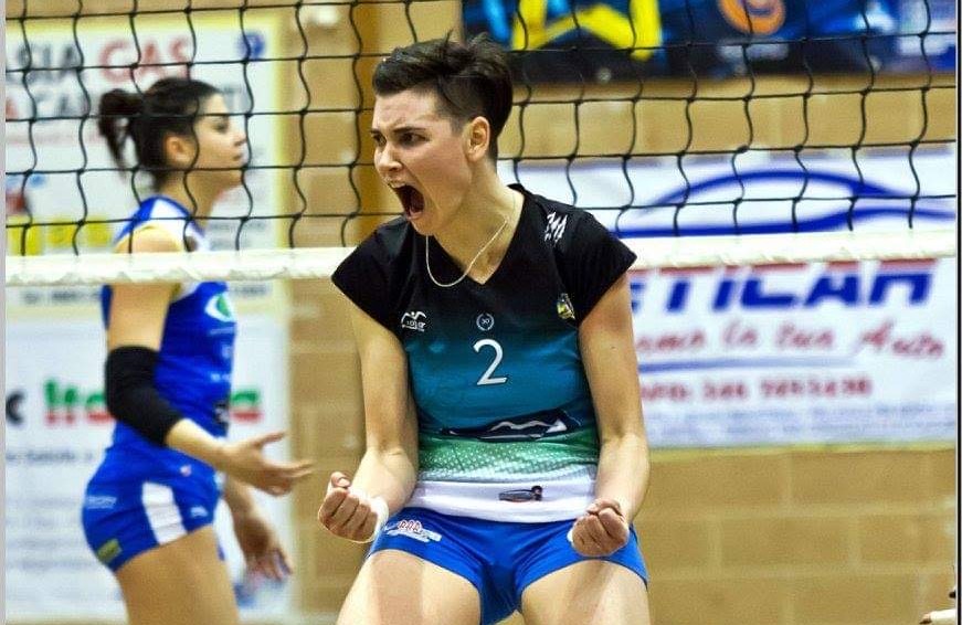 La palleggiatrice Annalisa Mileno 1