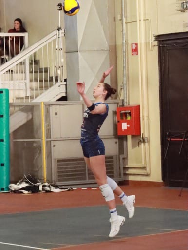 La palleggiatrice Agnese Capone 1